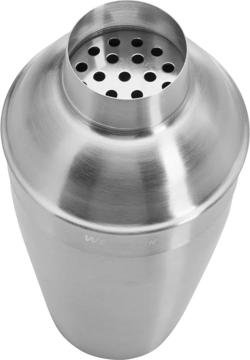 Cocktailshaker met geïntegreerde zeef en deksel, inhoud: 0,5 liter, roestvrij staal 18/8, zilver/geborsteld, 62812260 de Westmark en Gris – photo produit