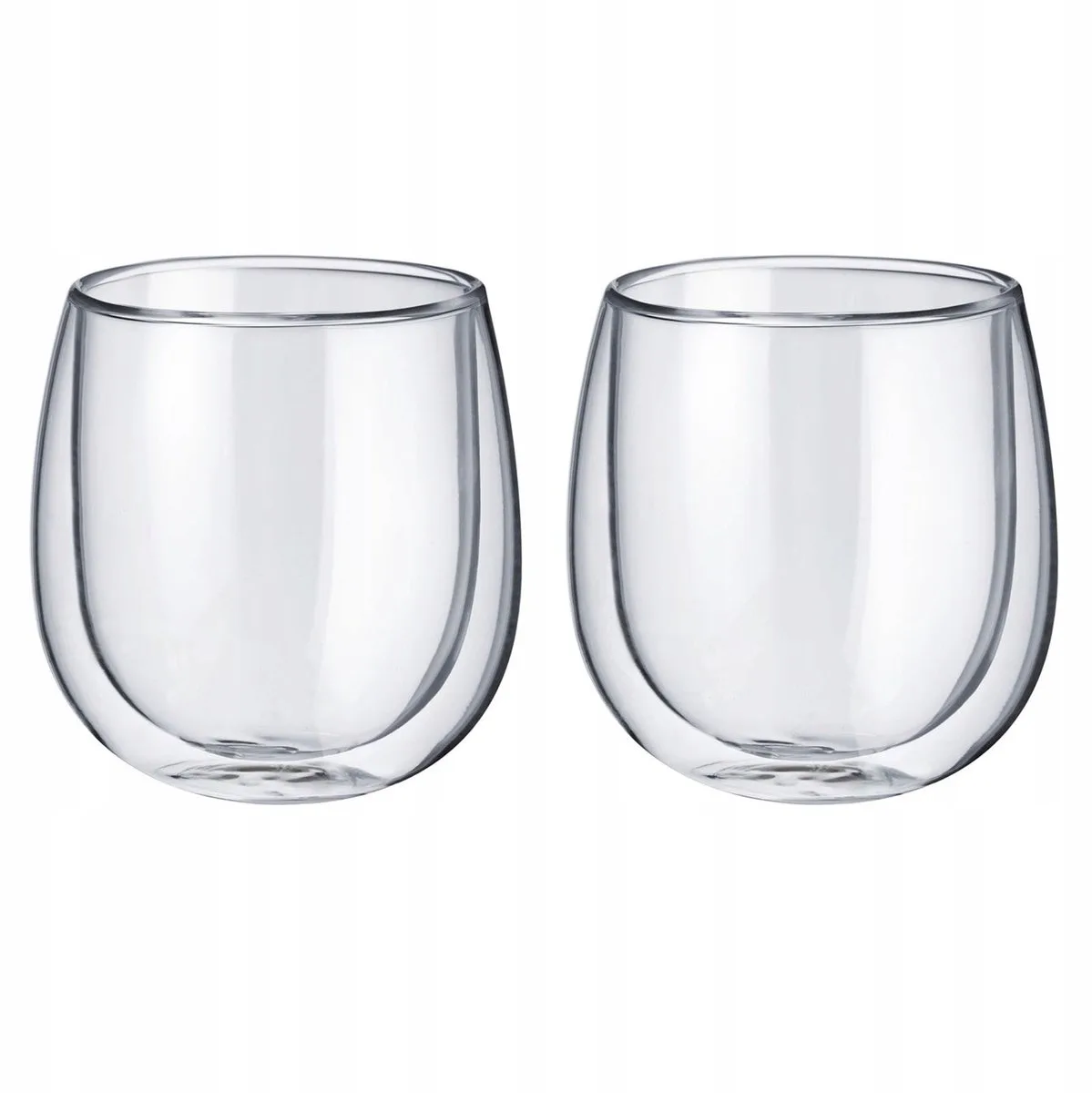 Dubbelwandige Glazen (2 stuks, 250ml) van Westmark in Transparant – productfoto