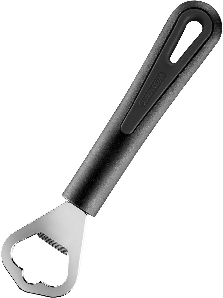 Flesopener, lengte: 17 cm, staal/kunststof, Gentle, 28082270 van Westmark in Zwart – productfoto