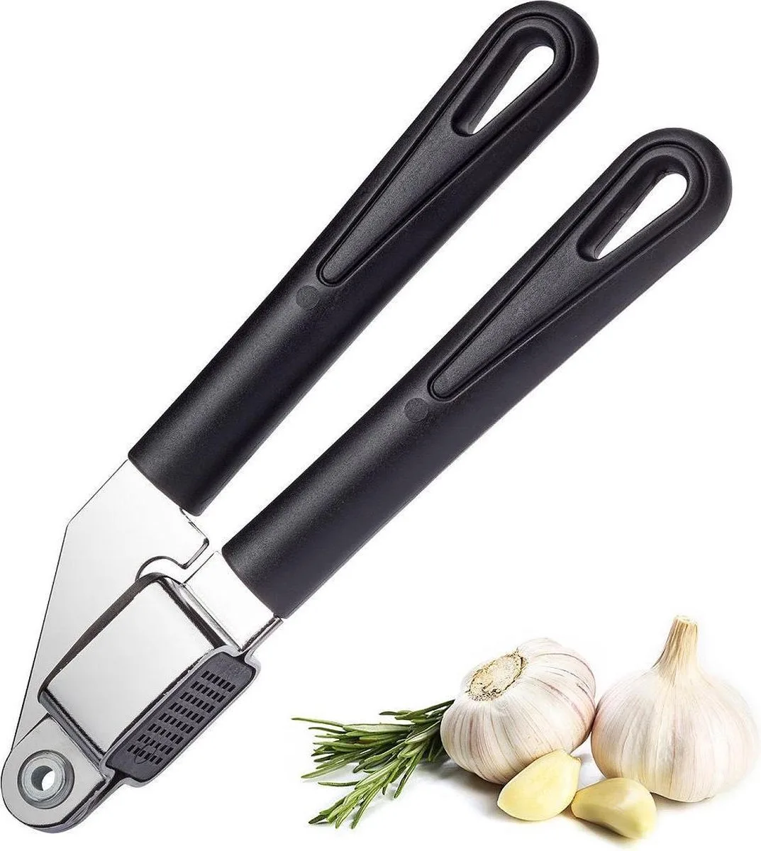 Gentle Knoflookpers kunststof von Westmark in Schwarz – Produktfoto