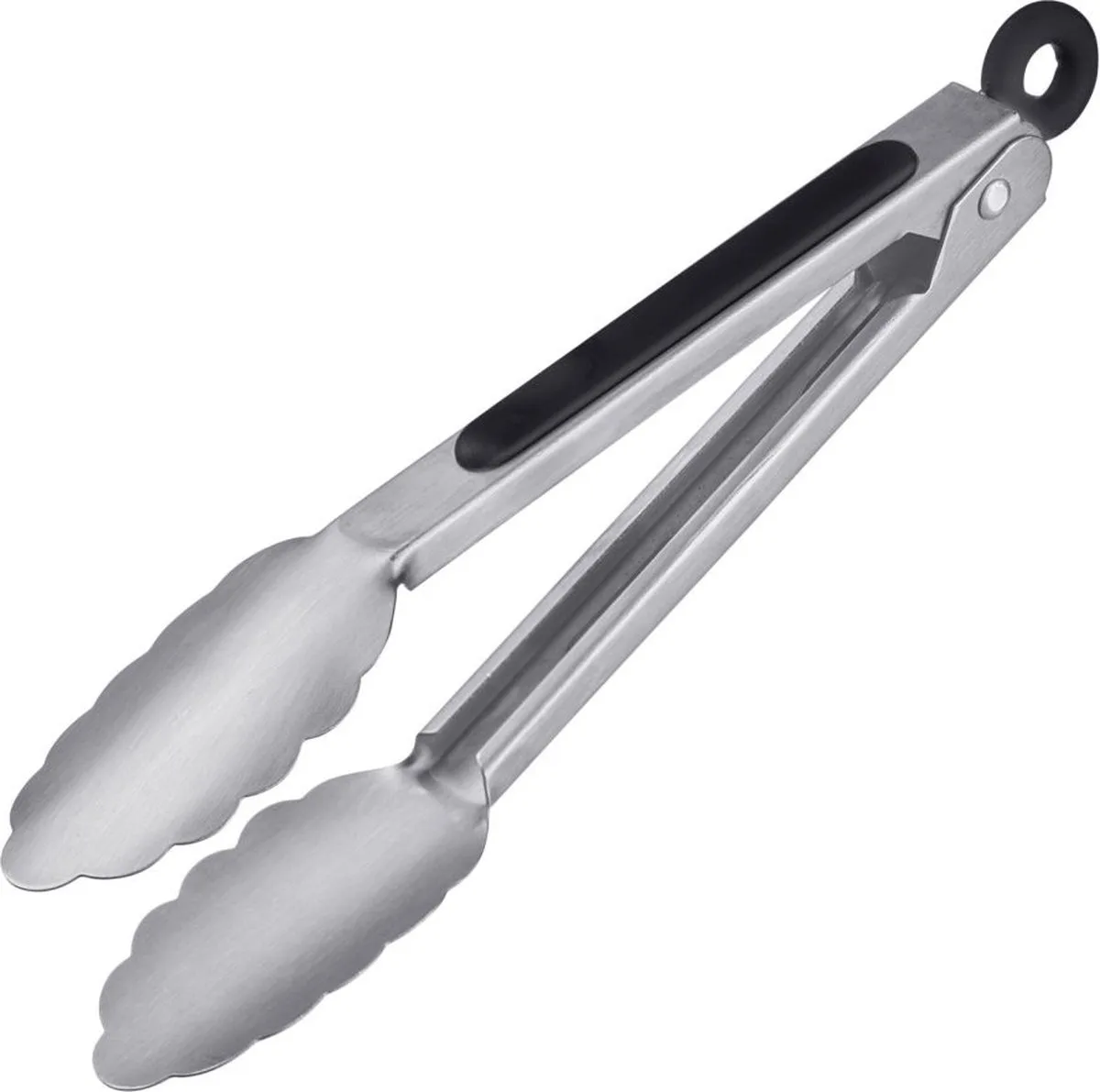 grilltang + serveertang, met roestvrijstalen uiteindes en rubberen handvatten, lengte: 20 cm, roestvrij staal/kunststof, Classic Spezial Mini, zilver/zwart, 16232270 van Westmark in Zilver – productfoto