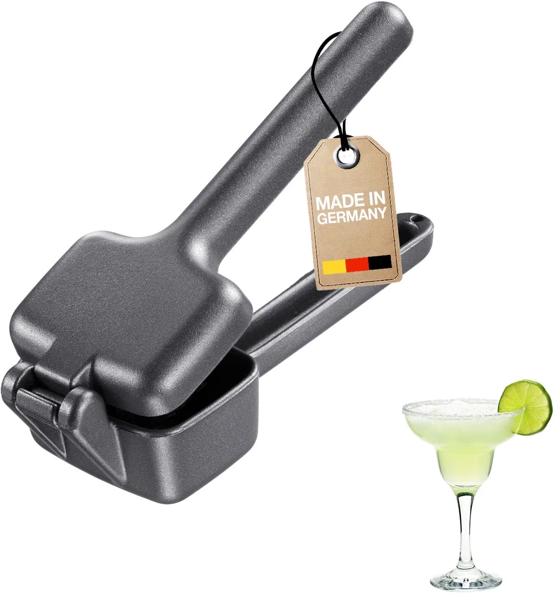 Ice Crusher Cuby Black Edition – Handmatige geplette ijsmaker voor ijsblokjes, slushy en cocktails de Westmark en Anthracite – photo produit