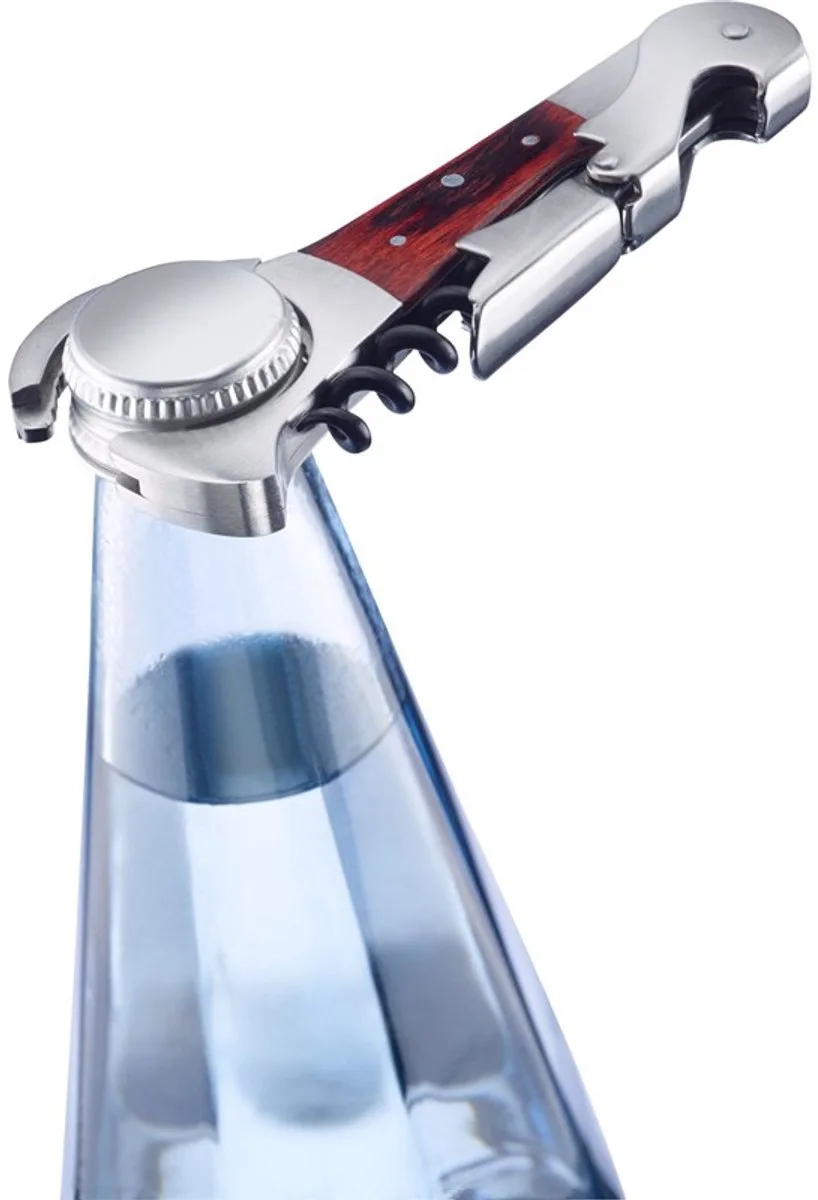 Kelnermes Agilo met flesopener van Westmark in Zilver – productfoto