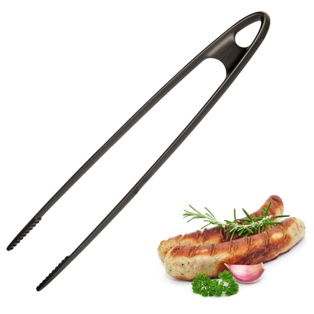 Keuken- en serveerpincet, grilltang, kunststof, lengte: 29 cm, zwart, 13692270 van Westmark in Blauw – productfoto
