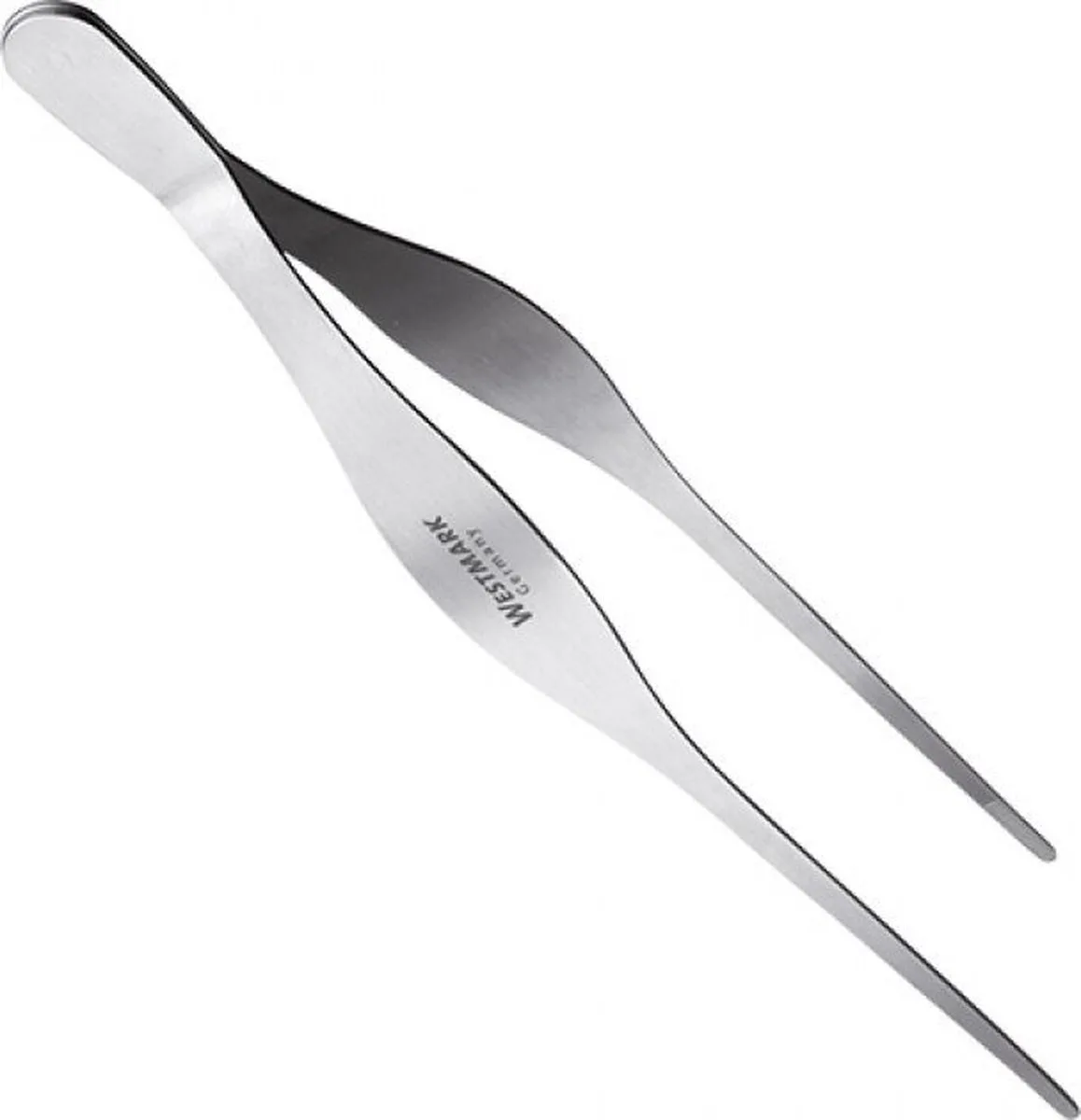 Keuken- en serveerpincet, grilltang, roestvrij staal, lengte: 29 cm, zilver, 12762270 van Westmark in Zilver – productfoto