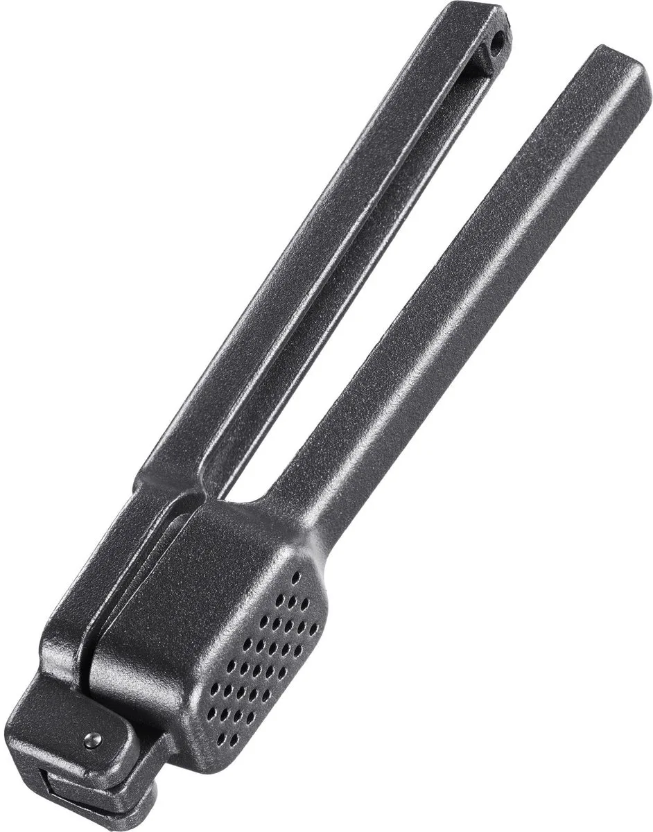 Knoflookpers - metaal - 15 cm - koken / keuken gerei - extra zware kwaliteit de Westmark en Noir – photo produit