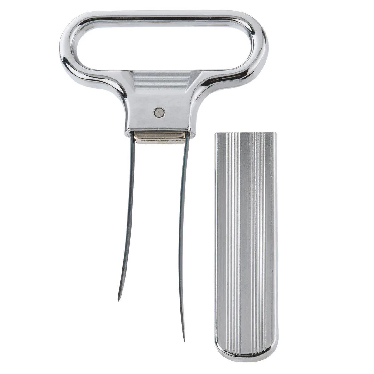 Laschen-kurkentrekker en flesopener, Monopol Edition, staal/gegoten zink, Ah-So, verchroomd, 6285336C van Westmark in Zilver, Chroom – productfoto