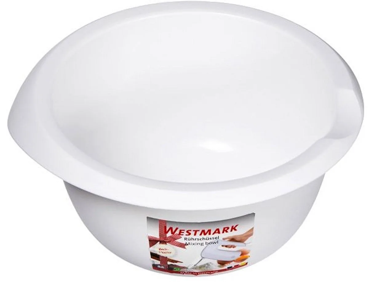 Mengkom, 2,5 l, met schenktuit, kunststof, wit, 3152227W van Westmark in Meerkleurig – productfoto