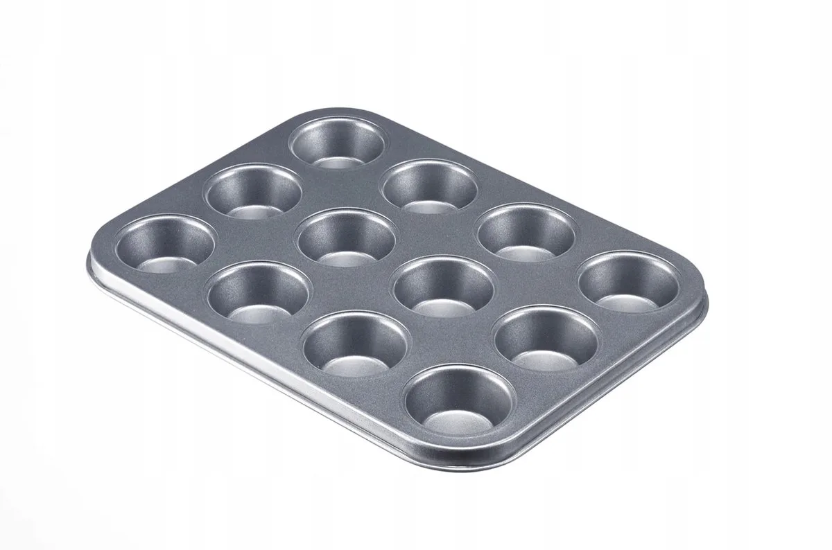 Muffinvorm voor 12 Mini Muffins - Antraciet van Westmark – productfoto