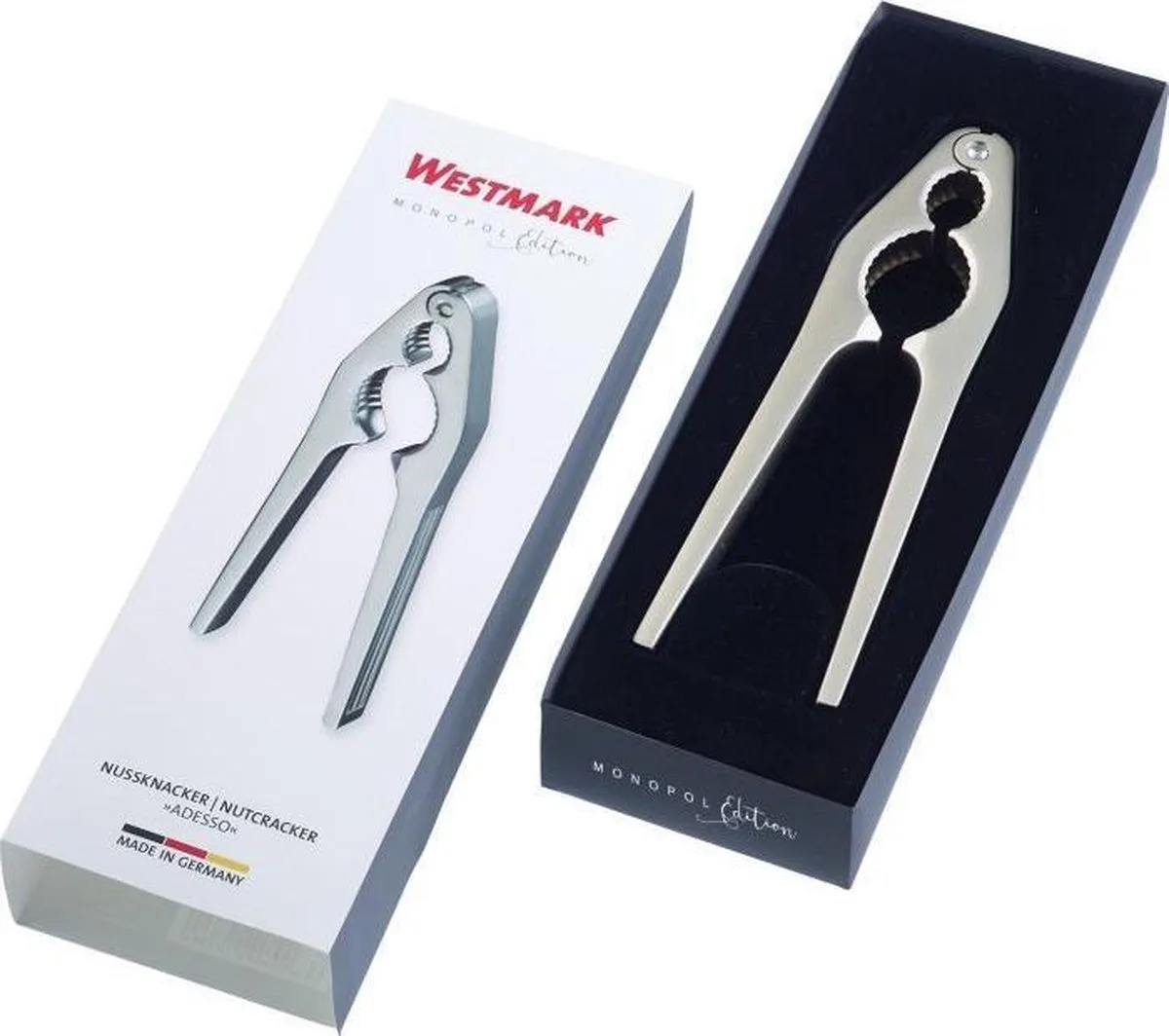 Notenkraker "Adesso" - Monopol Edition - Geschenkverpakking de Westmark en Zink – photo produit