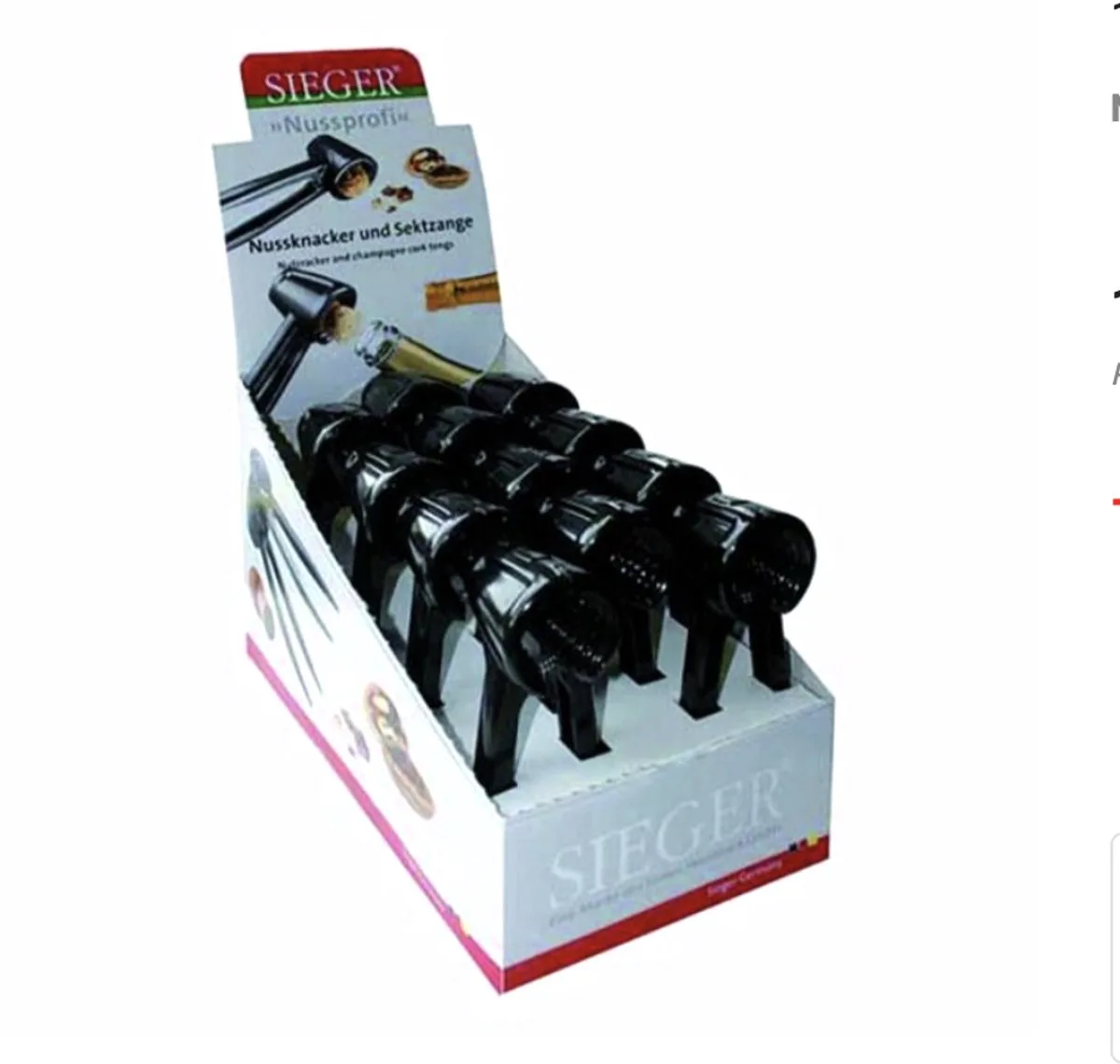 Nussprofi notenkraker uit gegoten zink 18x7.8x5.8cm de Westmark en Noir – photo produit