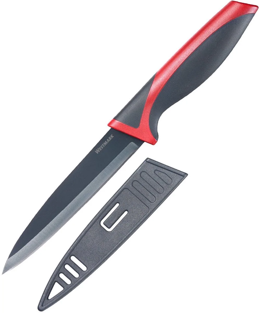 Officemes 12 cm van Westmark in Rood – productfoto