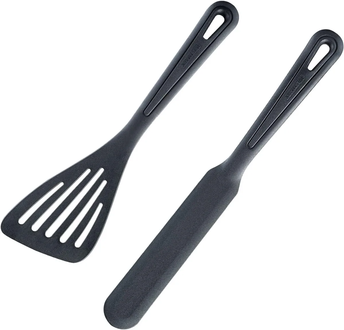 Pannenkoekspatel & Spatel Set - Hittebestendig tot 270°C - Zwart de Westmark – photo produit