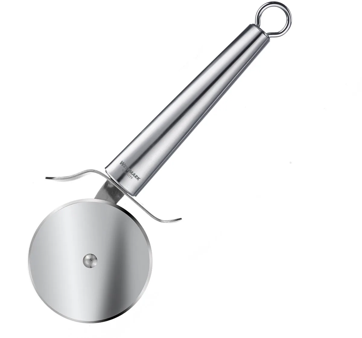 pizzasnijder/deegwieltje, ø 6,8 cm, lengte: 20,7 cm, roestvrij staal, Glory, zilver, 18282270 von Westmark in Zilvergrijs – Produktfoto