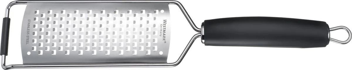 rasp, medium, RVS/kunststof, Technicus-Square, zwart/zilver, 14122270 van Westmark in Zilver – productfoto