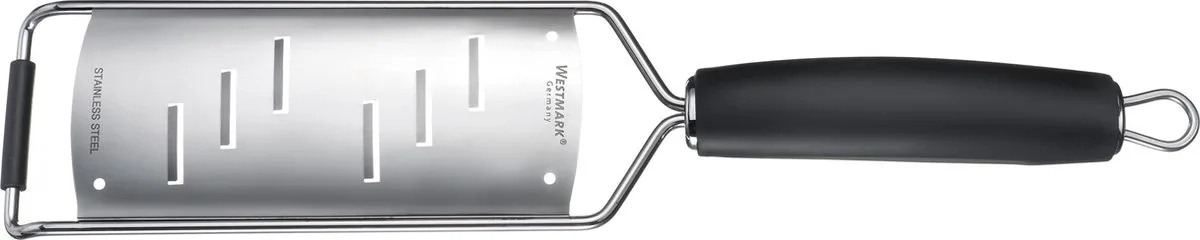 rasp, medium, RVS/kunststof, Technicus-Square, zwart/zilver, 14122270 de Westmark en Noir – photo produit