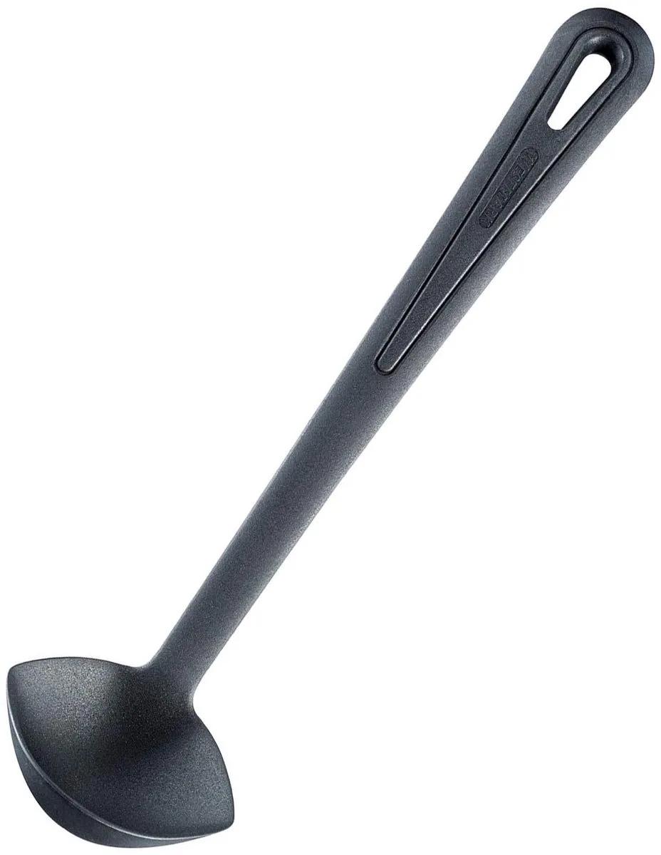 sauslepel/opscheplepel, hittebestendig tot 270 °C, PPA, lengte: 29 cm, Gentle Plus, 28542275 by Westmark in Black – product photo