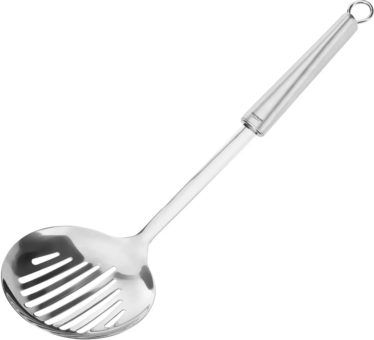 Schuimspaan/Soeplepel/Afschuimlepel, lengte: 35,4 cm, roestvrij staal, Glory, 18512270 van Westmark in Zilver – productfoto