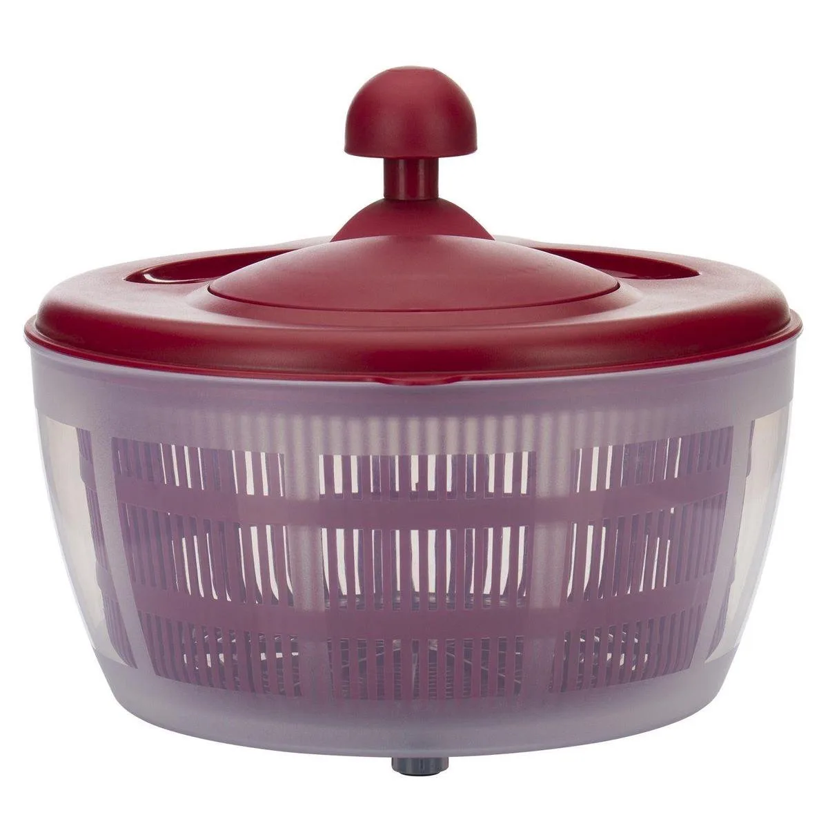 Slacentrifuge, inhoud: 5 l, ø 26 cm, kunststof, BPA-vrij, Fortuna, kleur: doorzichtig/rood, 24322260 by Westmark in Red – product photo