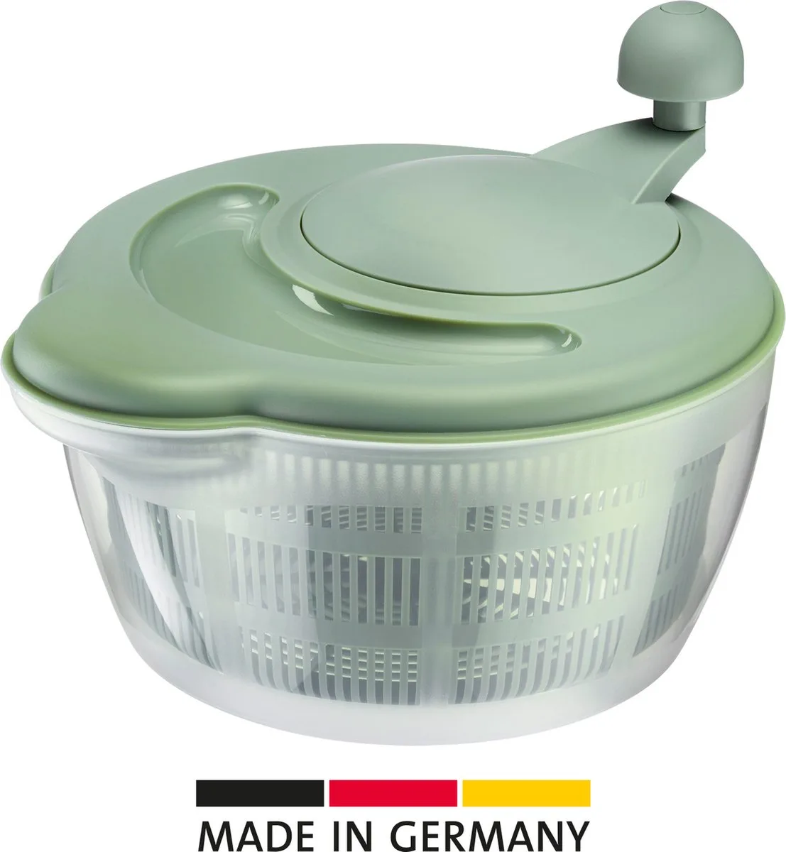 Slacentrifuge, inhoud: 5 l, ø 26 cm, kunststof, BPA-vrij, Fortuna, kleur: doorzichtig/mint groen, 2432224M van Westmark in Mint groen – productfoto