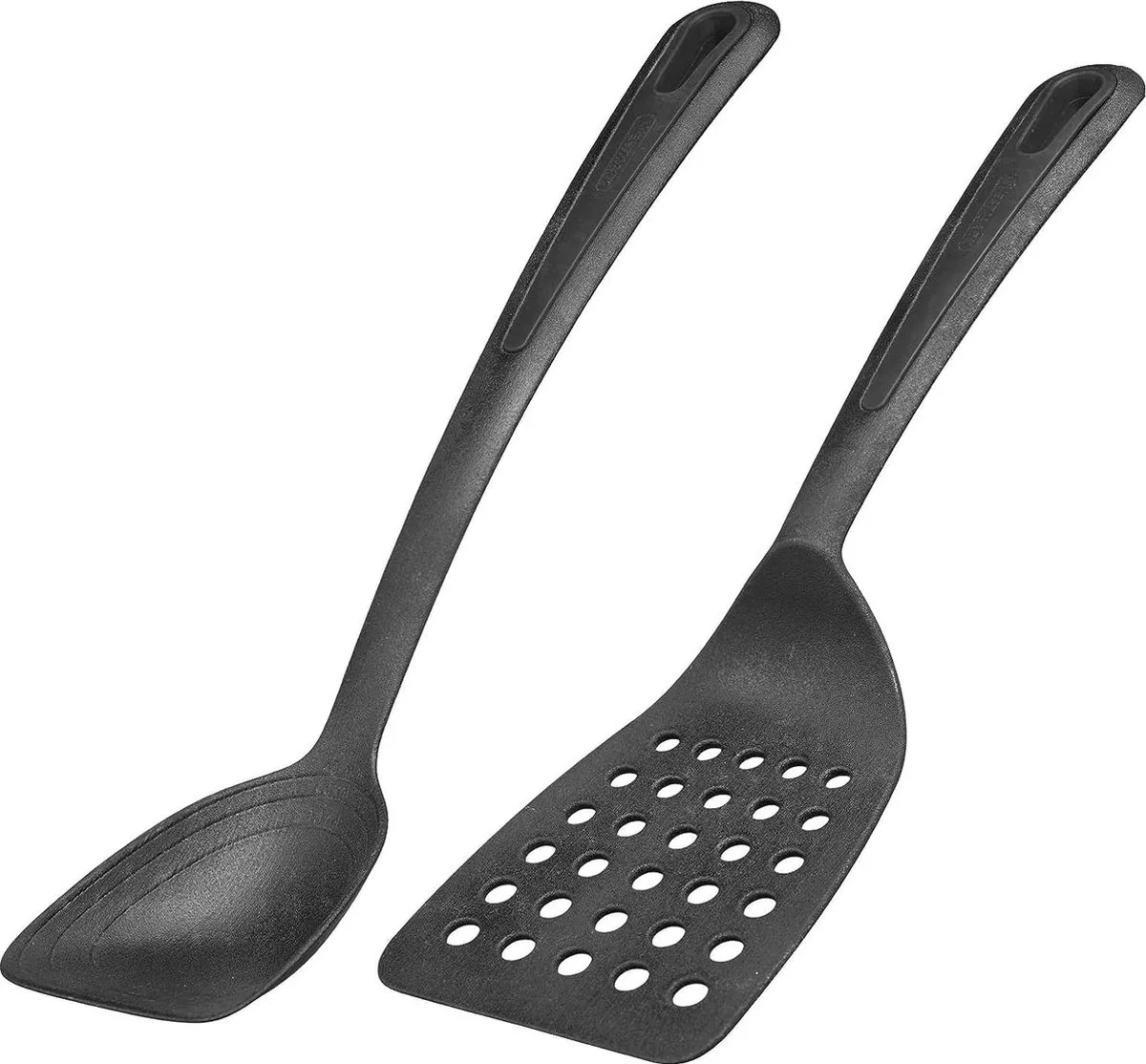 Spatel + Pan Lepel Set, 2 Delen, Voor Gecoate Kookgerei, Plastic, Zacht, 283722E6 van Westmark in Zwart – productfoto