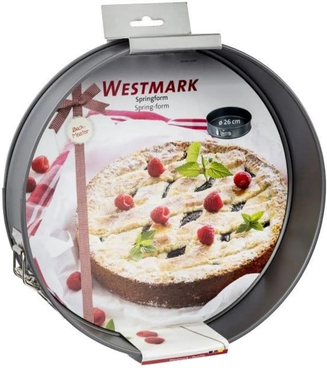 springvorm Back-meister 26cm de Westmark en Gris – photo produit