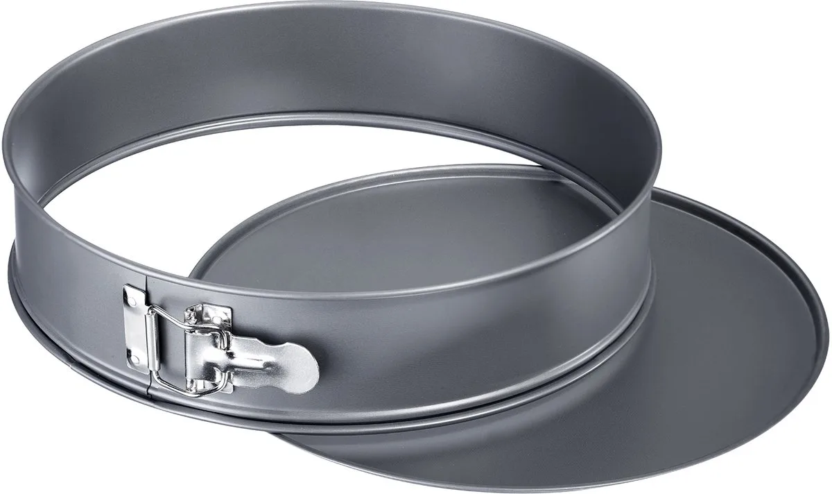 Springvorm, taartvorm, Ø 28 cm, met antiaanbaklaag, koudgewalst staal, Back Meister, 32682270 van Westmark in Antraciet – productfoto