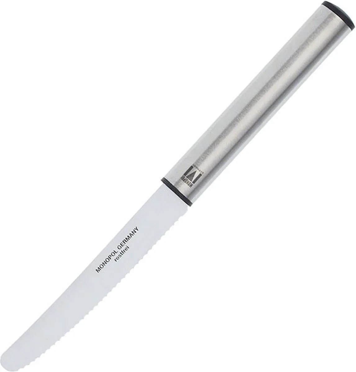 Vesper-/steakmes, gekartelde structuur, lengte: 23 cm, Monopol-editie, roestvrij staal/kunststof, Profi, zilver, 16923360 von Westmark in Roestvrijstaal – Produktfoto