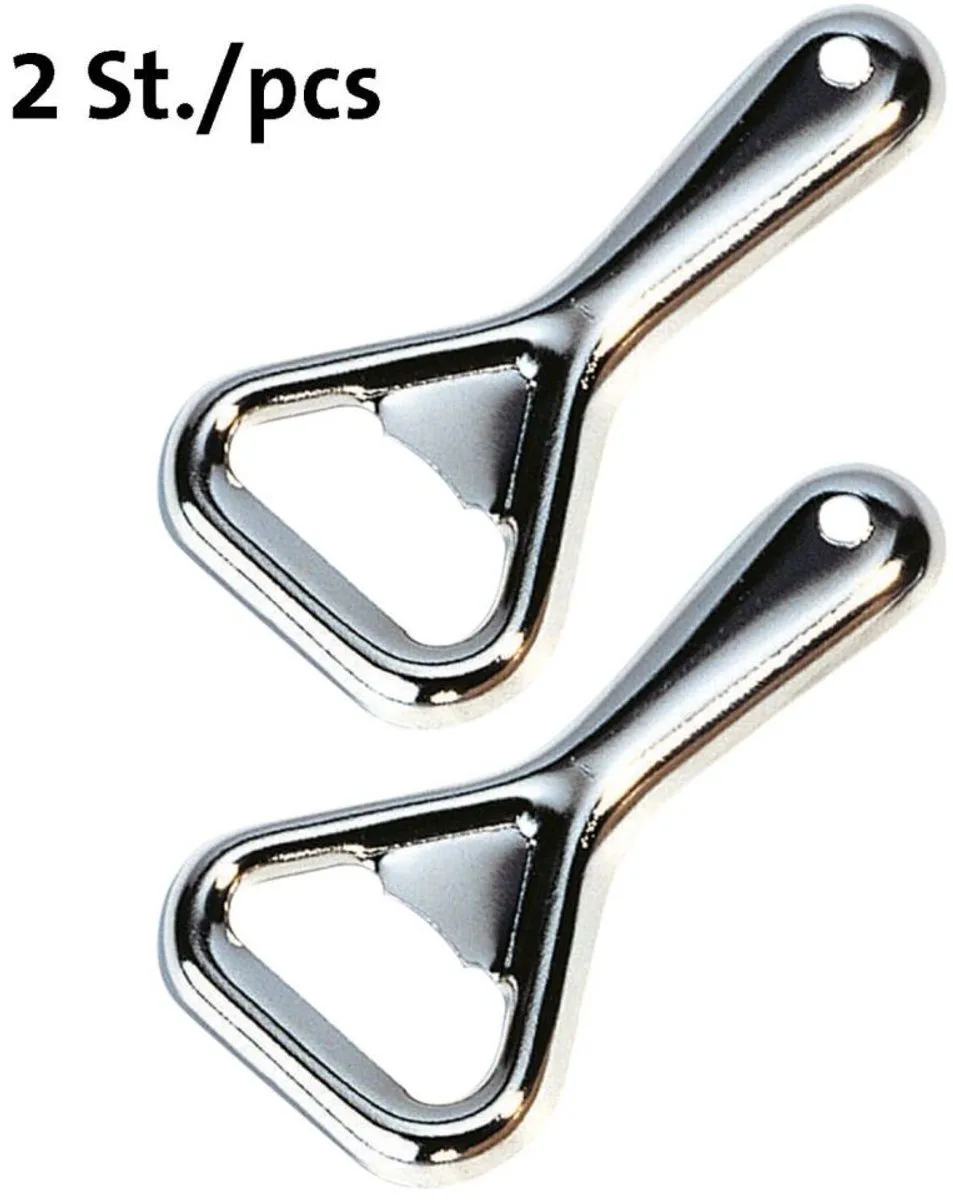Westmark 2 flesopeners/capsulelifters voor flessen met kroonkurken, staal/metaal, zilver, 10942270 van Westmark in Metaal – productfoto