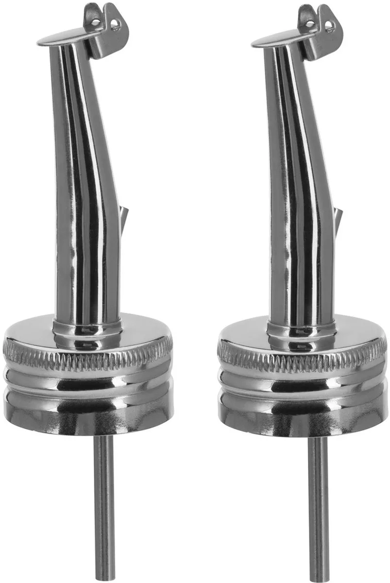 Westmark 2 schenktuit »Inox Gastro«, schroefdop. Ø 28 mm, metalen klepel, 45202280 van Westmark in Zilver – productfoto