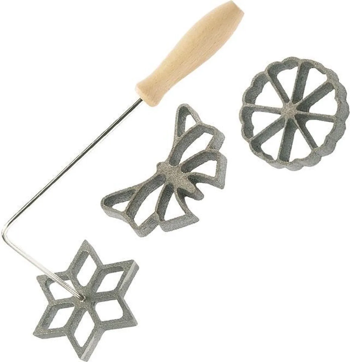 Westmark 32242260 wafelijzer 3 wafel(s) fra Westmark i Grå – produktbillede