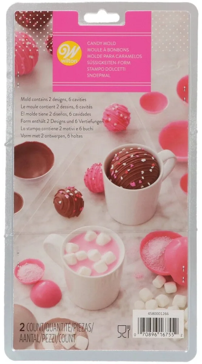 Candy Mold - Chocolade Mal - Bakvorm Chocolade von Wilton in Valentijn – Produktfoto