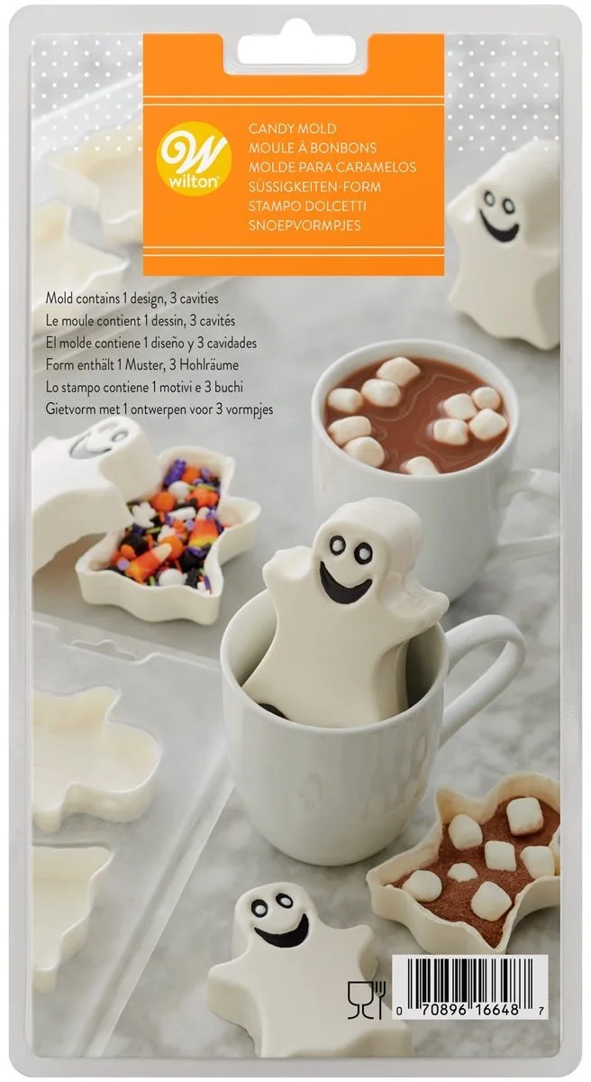 Candy Mold - Halloween - Chocolade Mal - Bakvorm Chocolade by Wilton in Spook – product photo