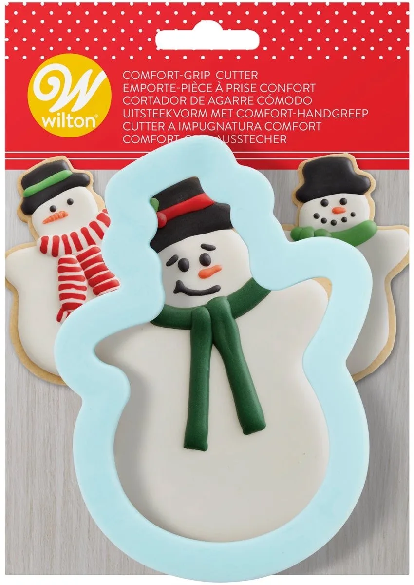 Comfort Grip Uitsteekvorm - Kerstmis - Koekvormpjes de Wilton en Sneeuwpop – photo produit