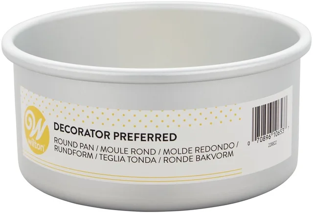 Decorator Preferred® Bakvorm Diep - Ø15x7,5 cm - Cakevorm - Taartvorm