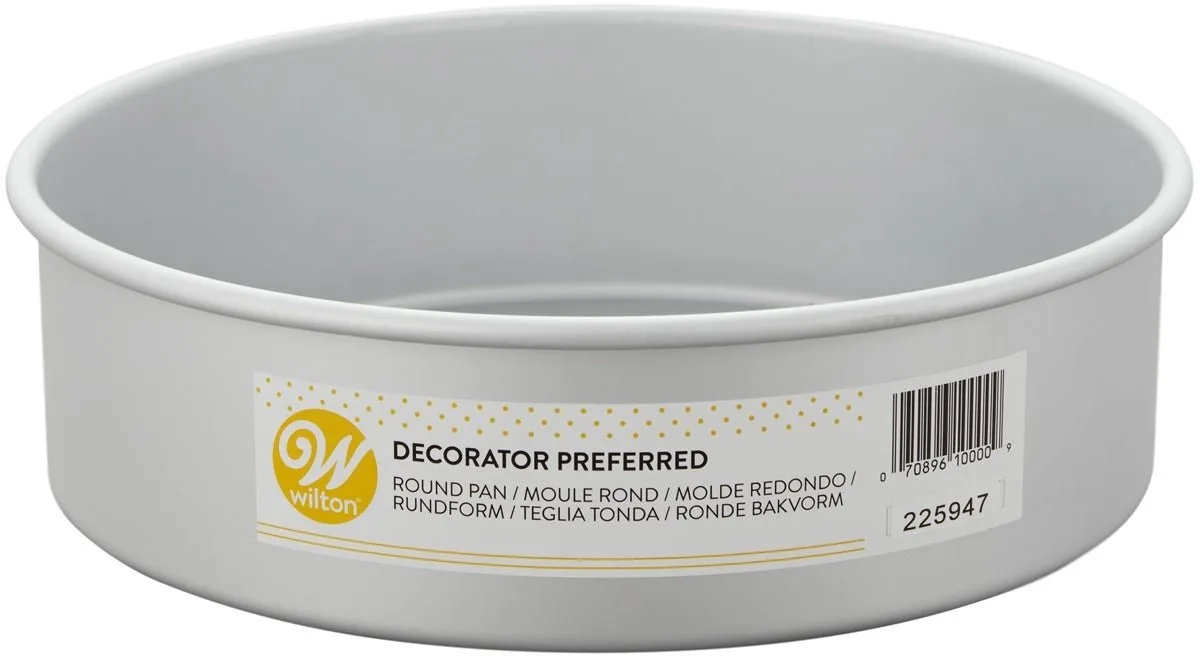 Decorator Preferred® Bakvorm Diep - Ø25x7,5 cm - Cakevorm - Taartvorm de Wilton en Ø25 – photo produit