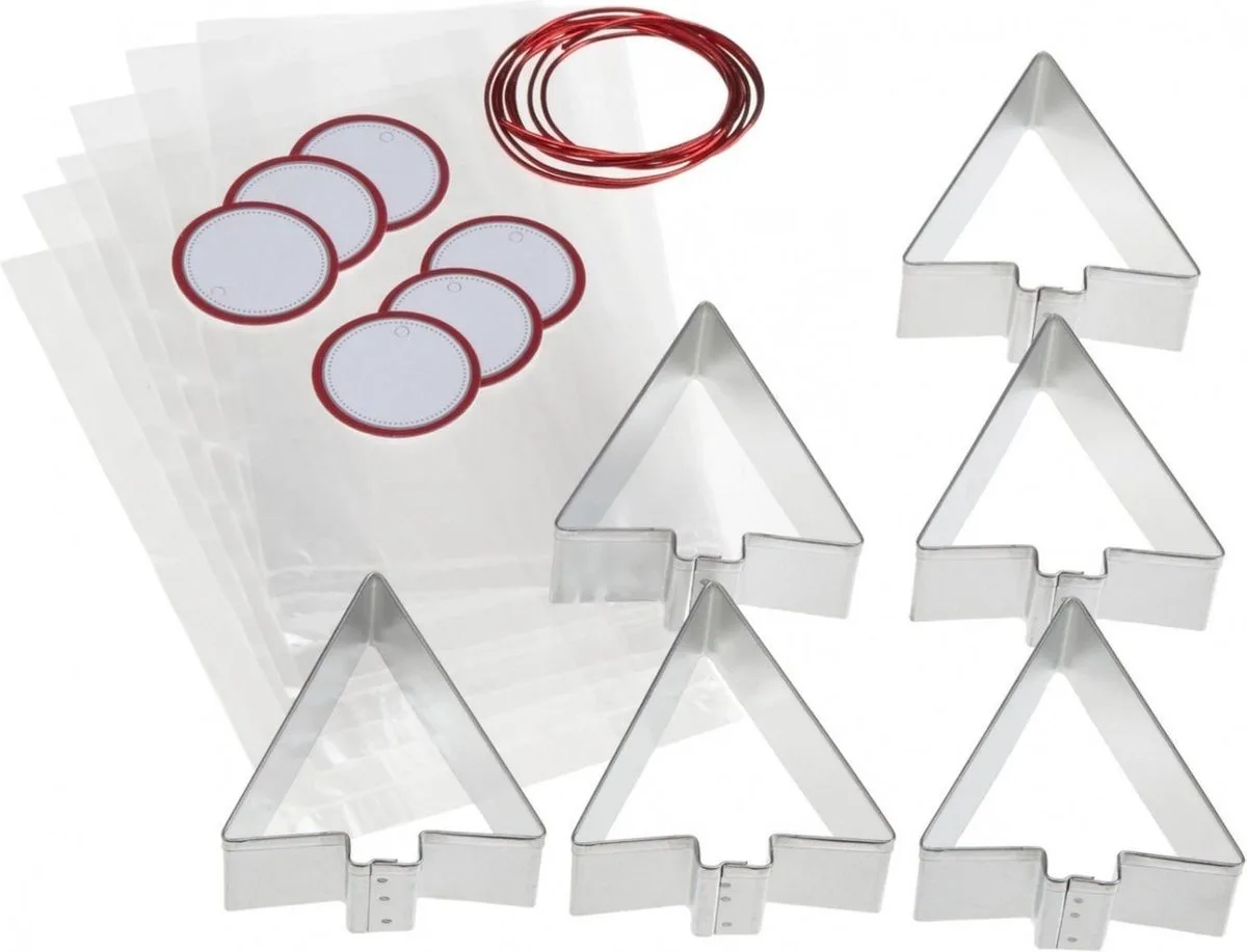 gift cookie cutter set - 60delig van Wilton in Grijs – productfoto