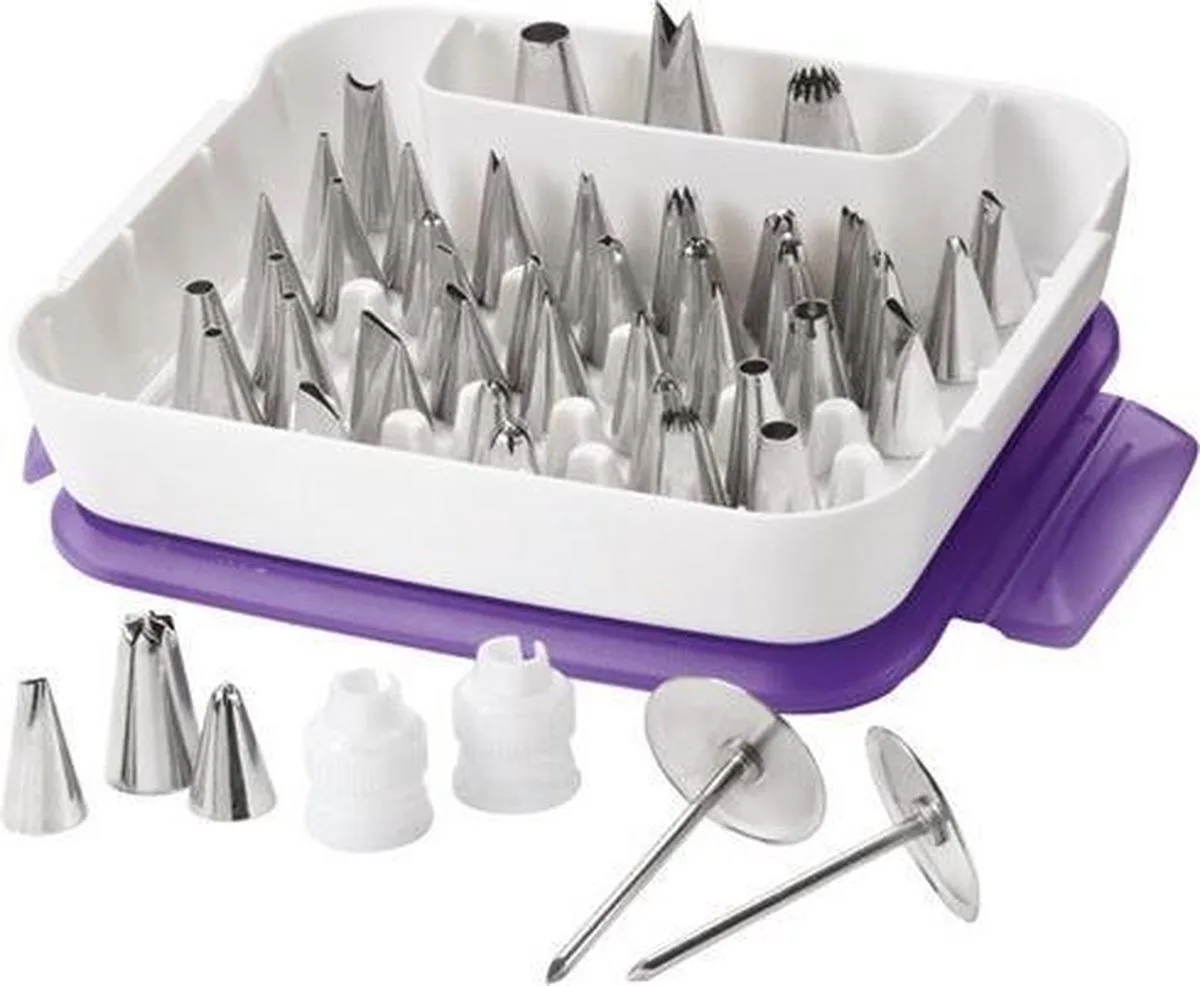 Master Spuitmondjes Set/55 by Wilton in Aluminium – product photo
