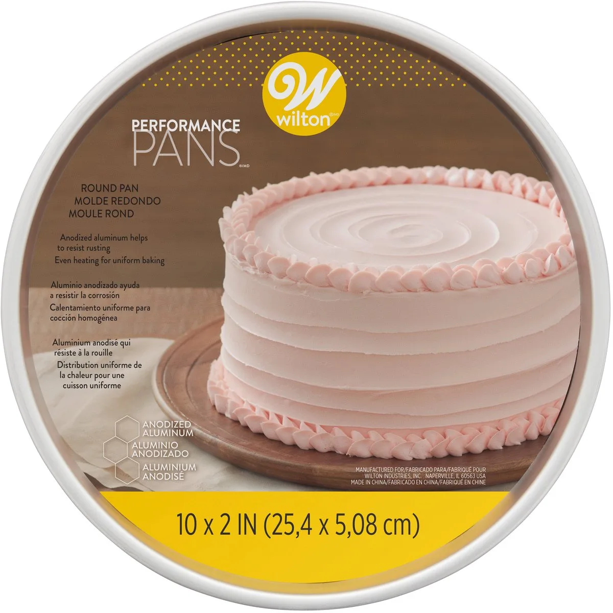 Performance Pans Ronde Bakvorm Ø25cm by Wilton in Silver – product photo