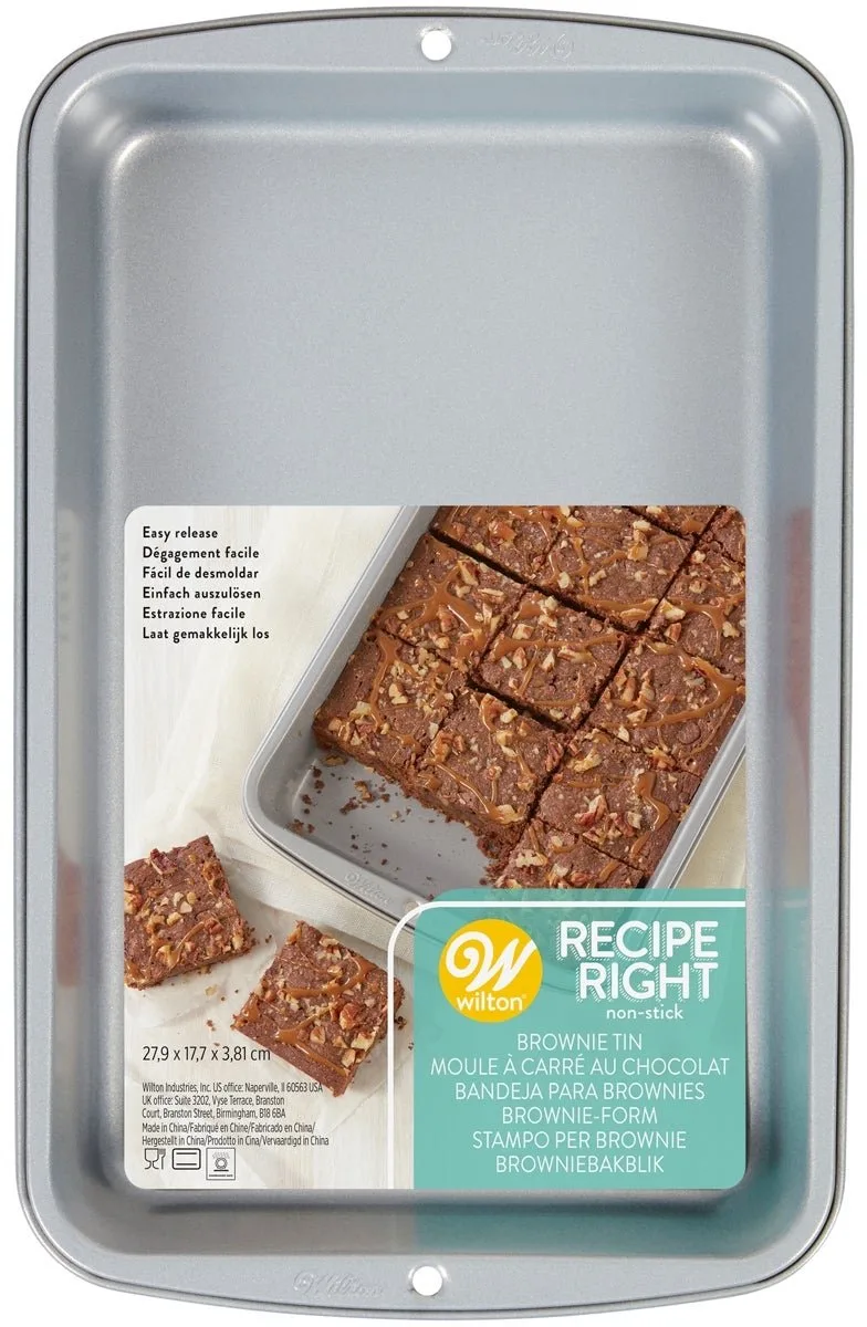 Recipe Right® Bakvorm - Cakevorm - Taartvorm - Muffinvorm - 27,5x17,5 cm by Wilton in Grey – product photo
