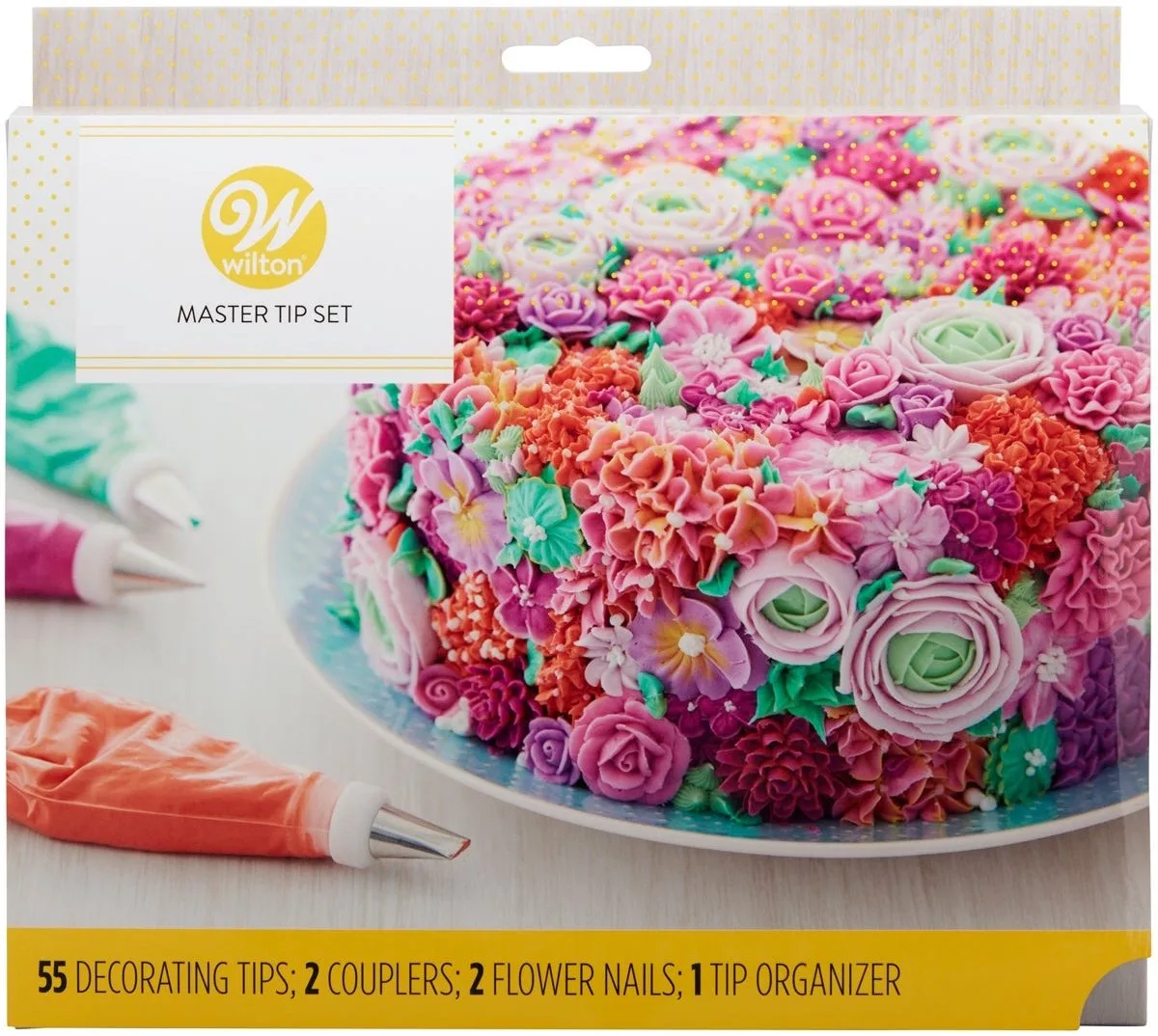 Spuitmondjes Set Master Tip - Gartneerspuit - 55-Delig de Wilton en Violet – photo produit