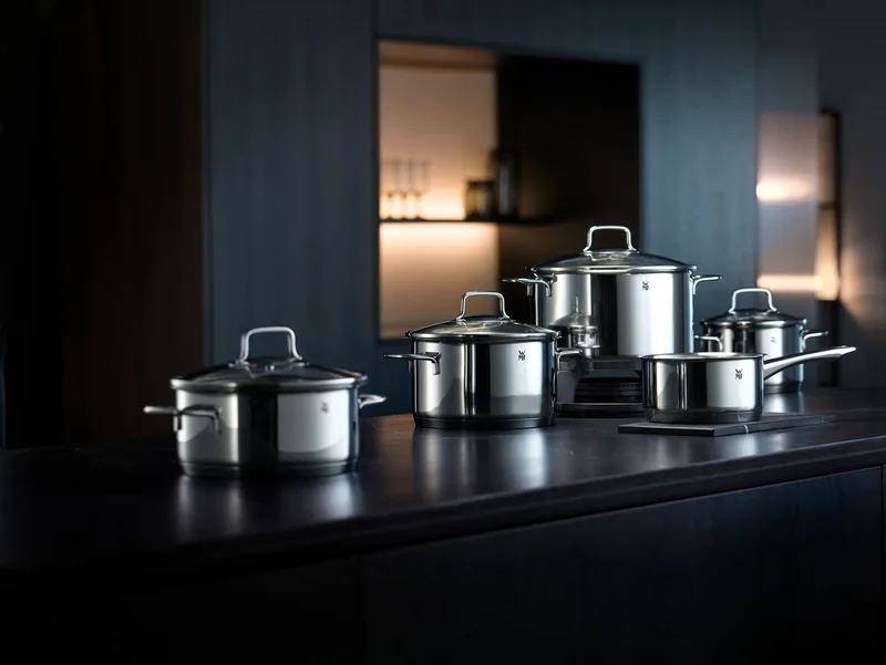 Astoria Pannenset - 5-delig - Kookpannenset by WMF in Rvs – product photo 2 of 5
