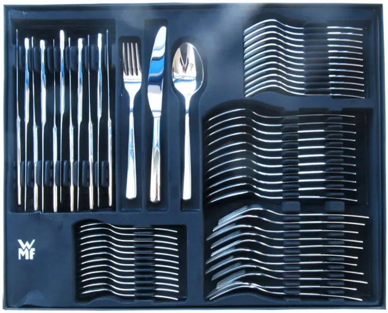 Boston Besteck-Set 50 cm 60er Set Edelstahl (rostfrei) spülmaschinenfest Silber 11.2000.9099 van WMF – productfoto
