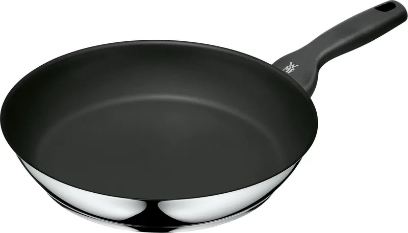 CeraDur Profi - Koekenpan - Ø 28 cm - PFAS-vrij - Inductie - Hoogwaardige Antiaanbaklaag fra WMF i Sølv – produktbillede