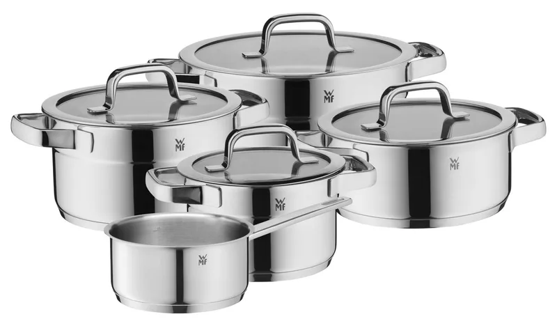 Compact Cuisine - Pannenset - 5-delig - Compact - Geschikt voor alle warmtebronnen von WMF in Rvs – Produktfoto