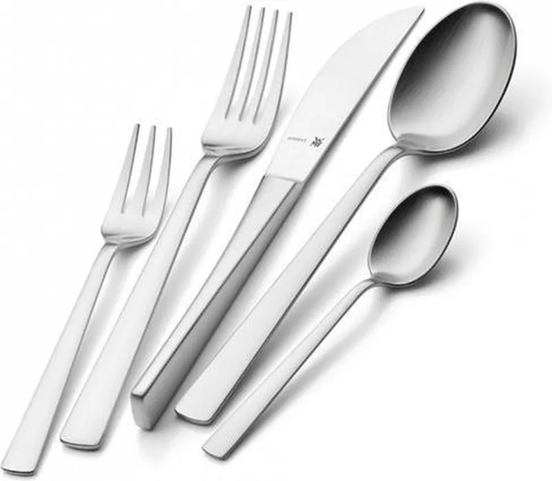 Corvo bestekset 12-persoons 66-delig by WMF in Geborsteld RVS – product photo