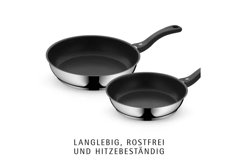 Devil Koekenpannenset - Ø 24 + 28 cm von WMF in Silber, Schwarz – Produktfoto 3 von 5