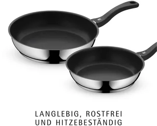 Devil Koekenpannenset - Ø20 + 28 cm van WMF in Zwart – productfoto 2 van 4