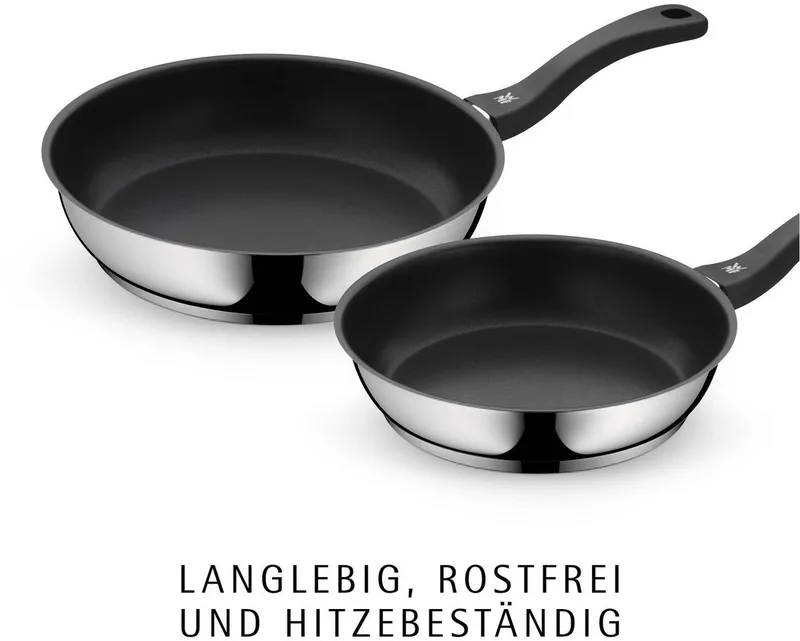 Devil Koekenpannenset - Ø20 + 28 cm van WMF in Zwart – productfoto 2 van 4