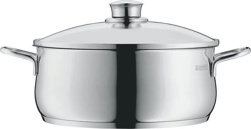 Diadem Plus Kookpan Laag 20 CM by WMF in Staal – product photo